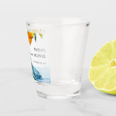 Lemon Citrus Amalfi-kust Bruidsfeest Shot Glas (Rechts)