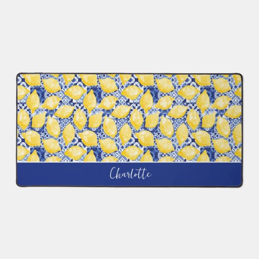 Lemon Citrus Blue Mediterranean Personalized (Recto)