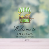 Lemon Citrus - bridal shower welcome sign (Neutre)