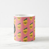 Lemon Citrus Cartoon Pattern Coffee Mok (Center)