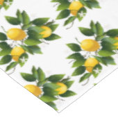 Lemon Citrus Fruit Floral Garden Tafelkleed (Gekanteld)