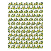 Lemon Citrus Fruit Floral Garden Tafelkleed (Voorkant)