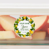 Lemon Citrus Fruit Labels (Aangebracht)