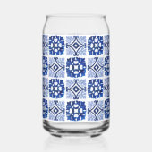 Lemon Citrus Navy Blue Italian Mediterranean (Verso)