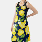 Lemon Citrus Navy Blue Schort (Insitu)