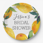 Lemon Citrus Paper Bord (Voorkant)