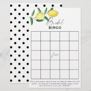 Lemon Citrus - Vrijgezellenfeest bingo