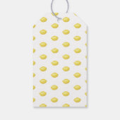 Lemon Citrus - Weddenschap Hartelijk dank Cadeaulabel (Achterkant)