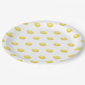 Lemon Citrus - Wedding Papieren Bordje (Gekanteld)