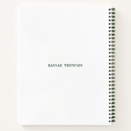 Lemon Cookbook dat favoriete familierecepten organ Notitieboek (Achterkant)