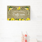 Lemon Craft Asgrijs Spandoek (Insitu)