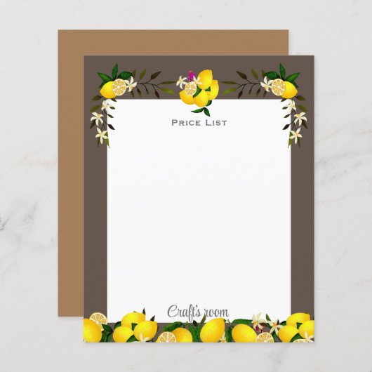 Lemon Craft Ash Grey (Voorkant / Achterkant)