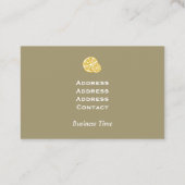 Lemon Craft Ash Grey Visitekaartje (Achterkant)