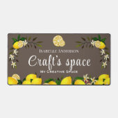 Lemon Craft Brown Bureaumat (Voorkant)