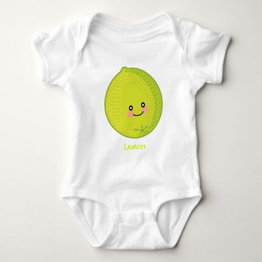 Lemon Creeper Romper (Voorkant)