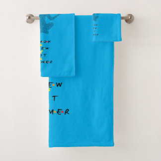 Lemon crew hot zomer bad handdoek