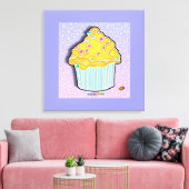 LEMON CUPCAKE Gallery Toile enveloppée (Insitu(Salon))
