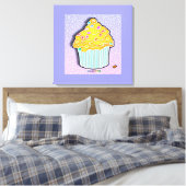 LEMON CUPCAKE Gallery Toile enveloppée (Insitu(Chambre))