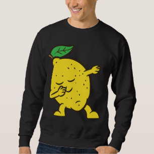 Lemon Dabbing Lemon Fruit Love Lemons Trui