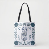 Lemon & Daisy Canvas tas (Voorkant)