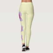 Lemon Delaware State Flower Peach Blossom Leggings (Achterkant)
