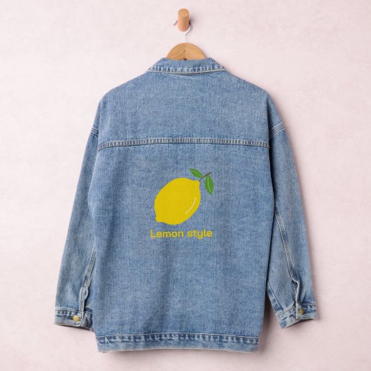 Lemon Denim Jacket (Hangar)