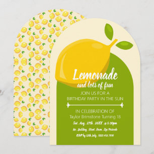 Lemon Design, limonade en veel leuke verjaardagen Kaart