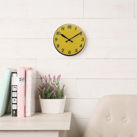 Lemon Dial Ronde Klok (Leeskamer)