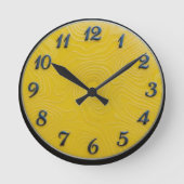 Lemon Dial Ronde Klok (Voorkant)