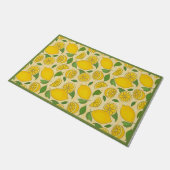 Lemon Doormat, Lemon Welcome Mat, Spring Decor Deurmat (Schuin)