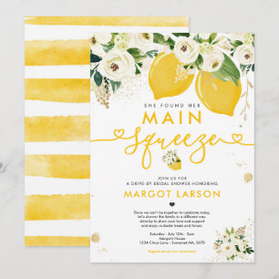 Lemon Drive van Vrijgezellenfeest Lemon Main Squee Kaart