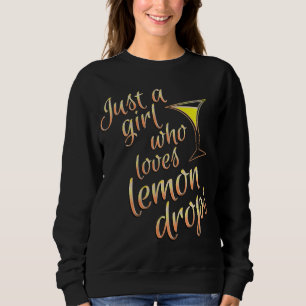 Lemon Drop Martini Design voor Meisjes die Lemo Dr Trui