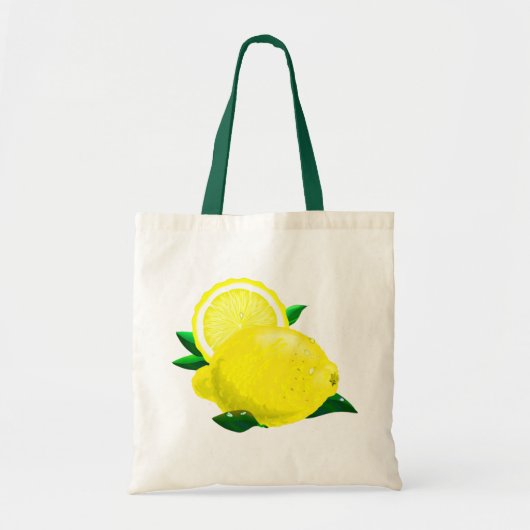 Lemon Drups Tote Bag (Voorkant)