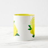 Lemon Drups Tweekleurige Koffiemok (Center)