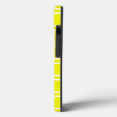 Lemon Elegant Lattice bij Emporiomoffa Case-Mate iPhone Case (Achterkant / Links)