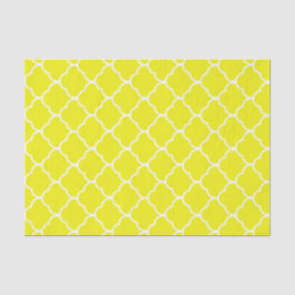 Lemon Elegant Moroccan Design Tissuepapier