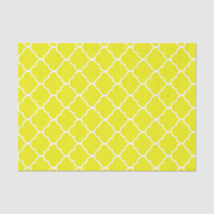 Lemon Elegant Moroccan Design Tissuepapier