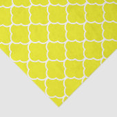 Lemon Elegant Moroccan Design Tissuepapier (Detail)