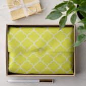 Lemon Elegant Moroccan Design Tissuepapier (Geschenk)