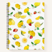 Lemon en aardbei 2 notitieboek (Voorkant)