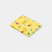 Lemon en aardbei 3 post-it® notes (Schuin)