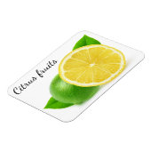Lemon en limoen magneet (Linkerzijde)