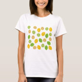 Lemon en Limoen Patroon T-shirt (Voorkant)