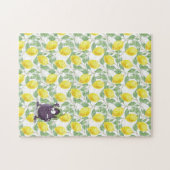 Lemon et le Puzzle d'aubergine (Horizontal)