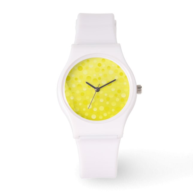 Lemon Fizz print watch Horloge (Voorkant)