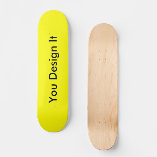 Lemon Flash Skateboard (Voorkant)