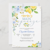 Lemon Floral Bridal Shower Invitation (Devant)