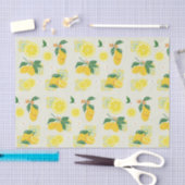Lemon Floral Tissuepapier (Craft)