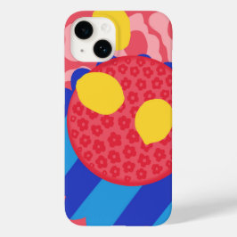 Lemon Flower Bord Case-Mate iPhone 14 Hoesje