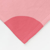 Lemon Flower Bord Fleece Deken (Hoek)